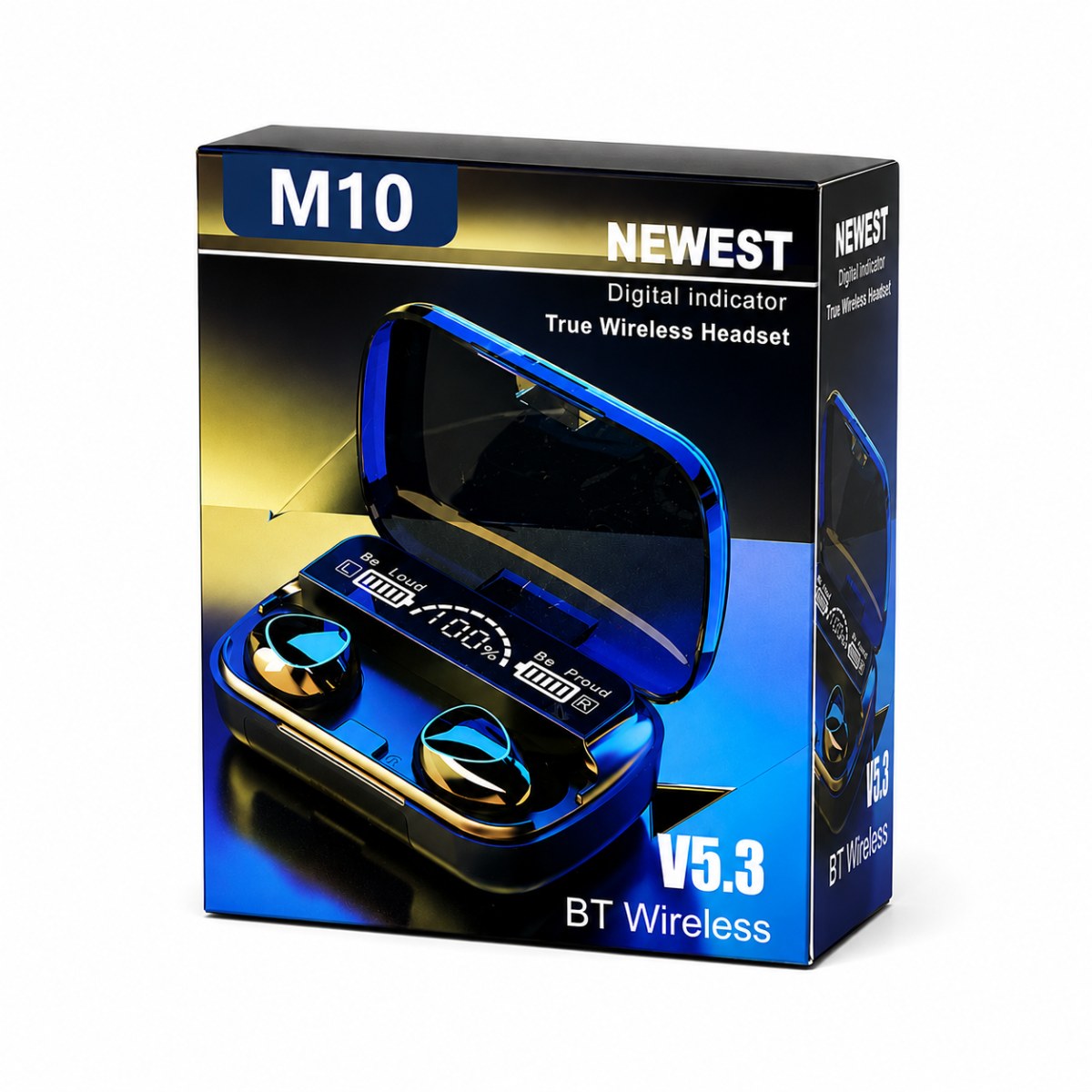 M10 Bluetooth 5.3 Wireless Earbuds