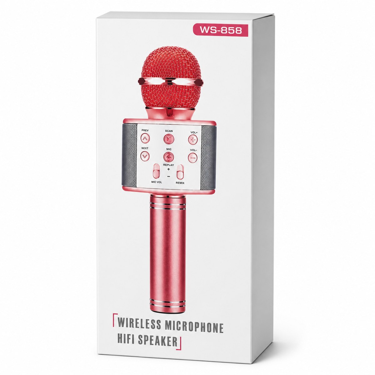 WS-858 Wireless Karaoke Microphone